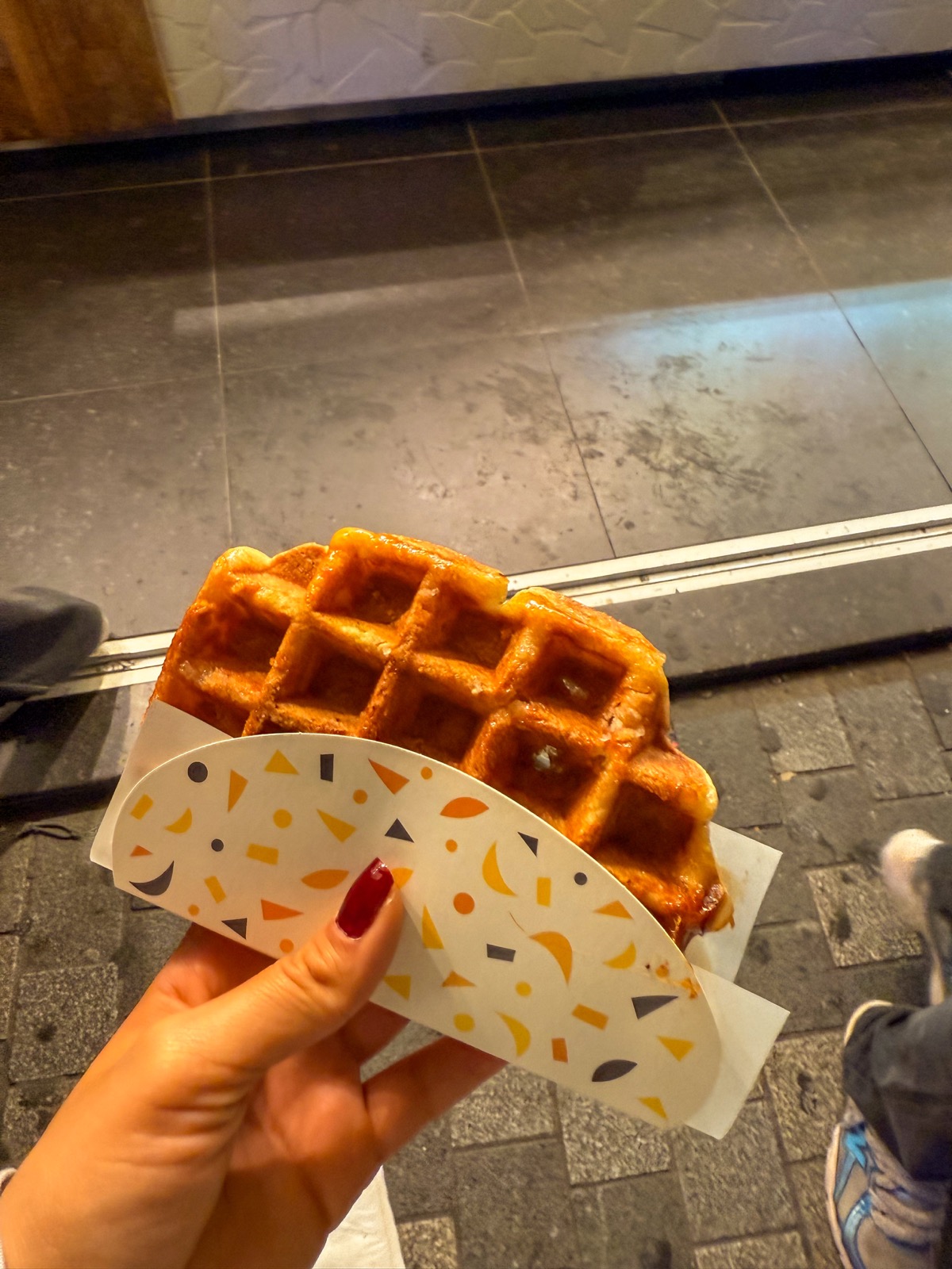 the first waffle