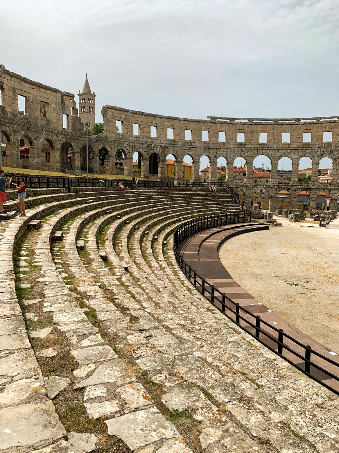 inside the arena