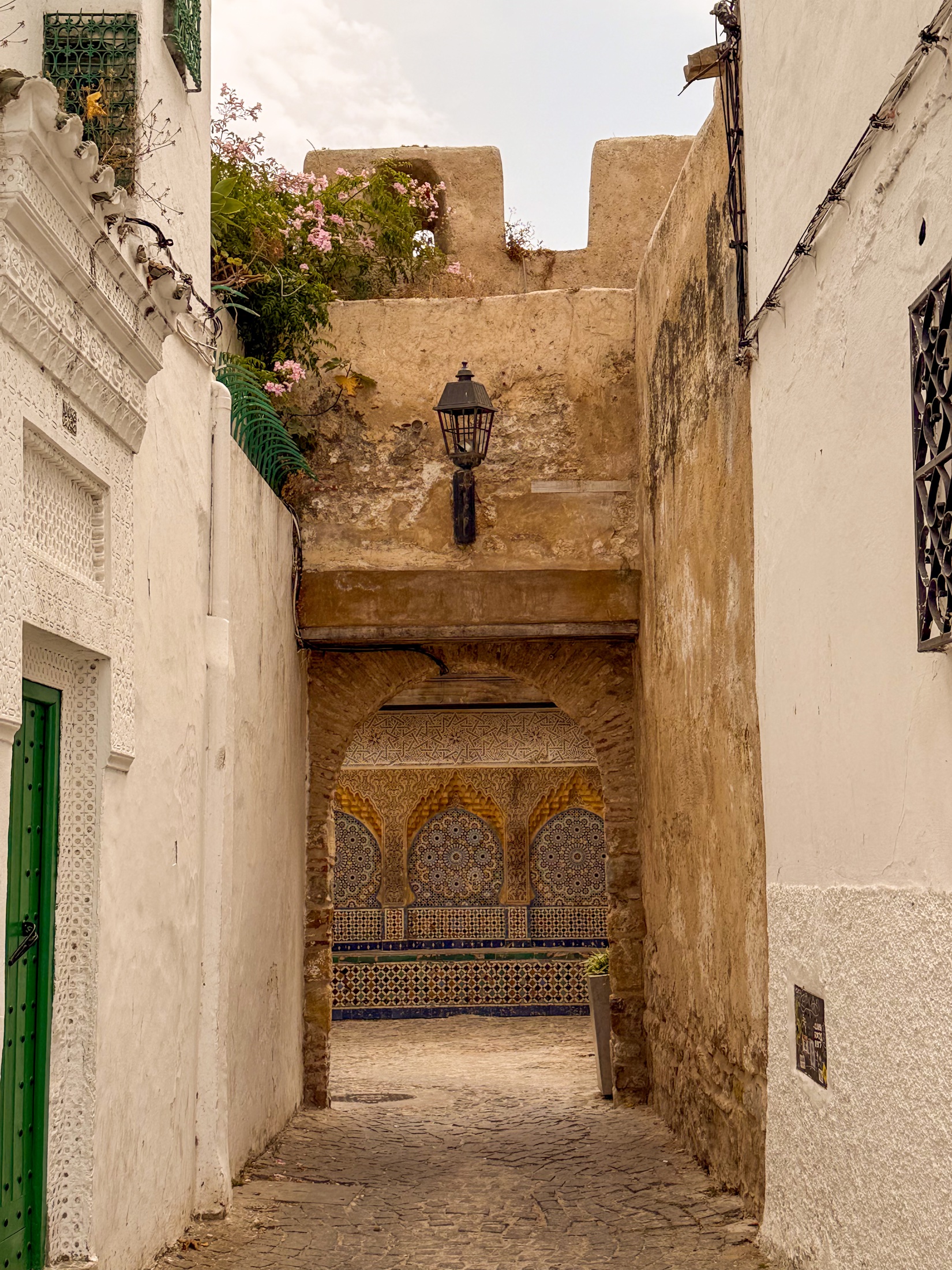 a doorway into the medina