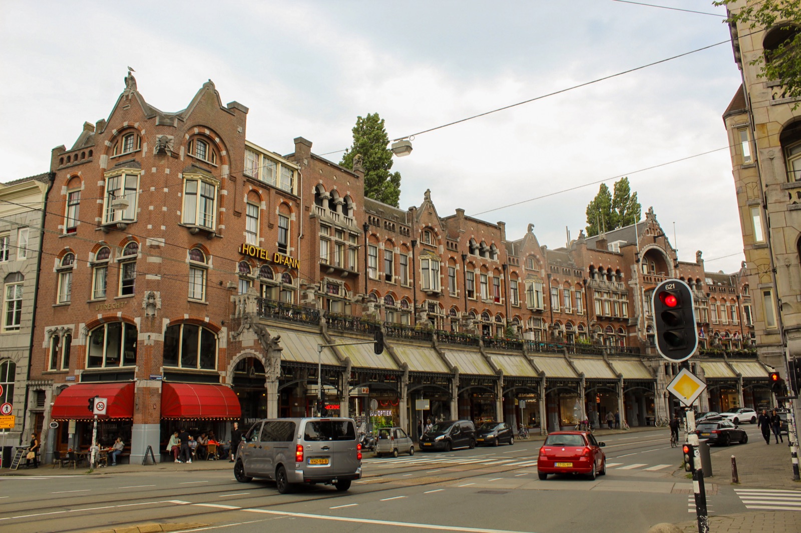 facades in a row