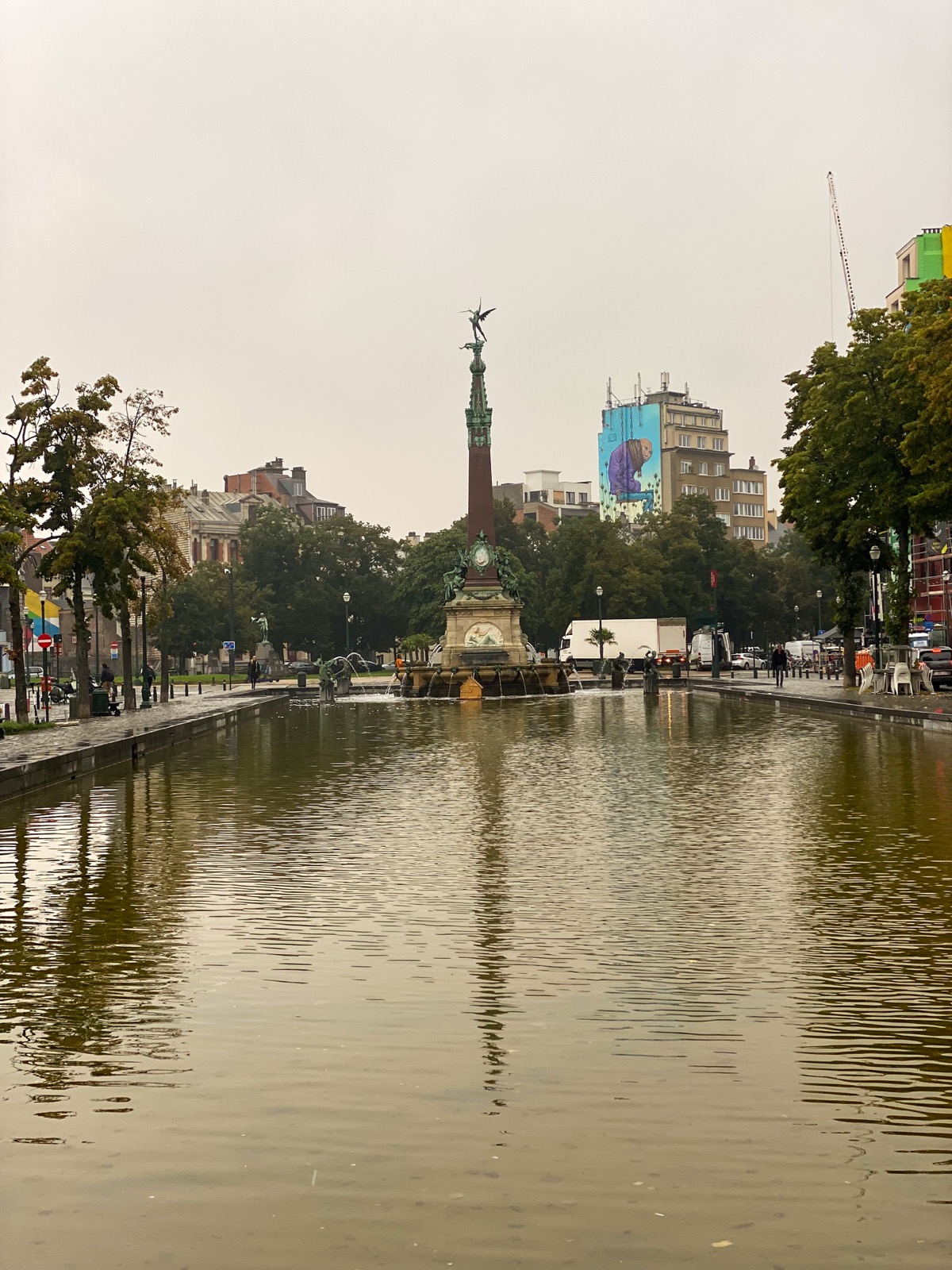 rain makes its own city