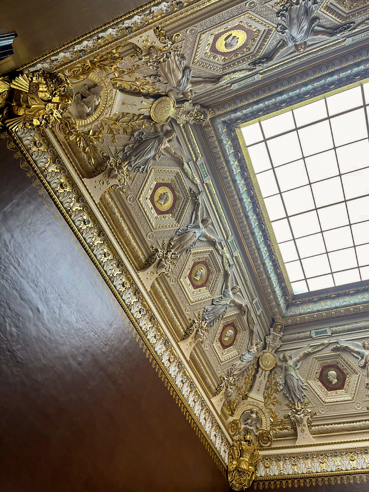look up